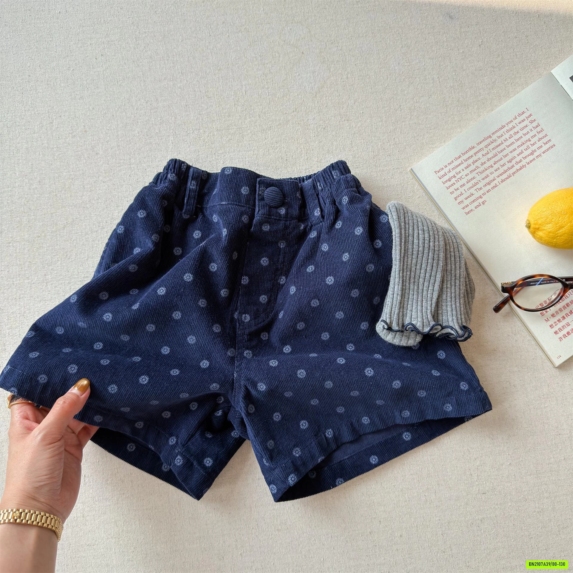 SHORT NHUNG HỌA TIẾT ADBABY