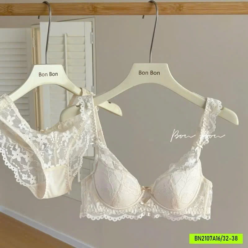 SET BRA PHỐI REN CÓ GỌNG
