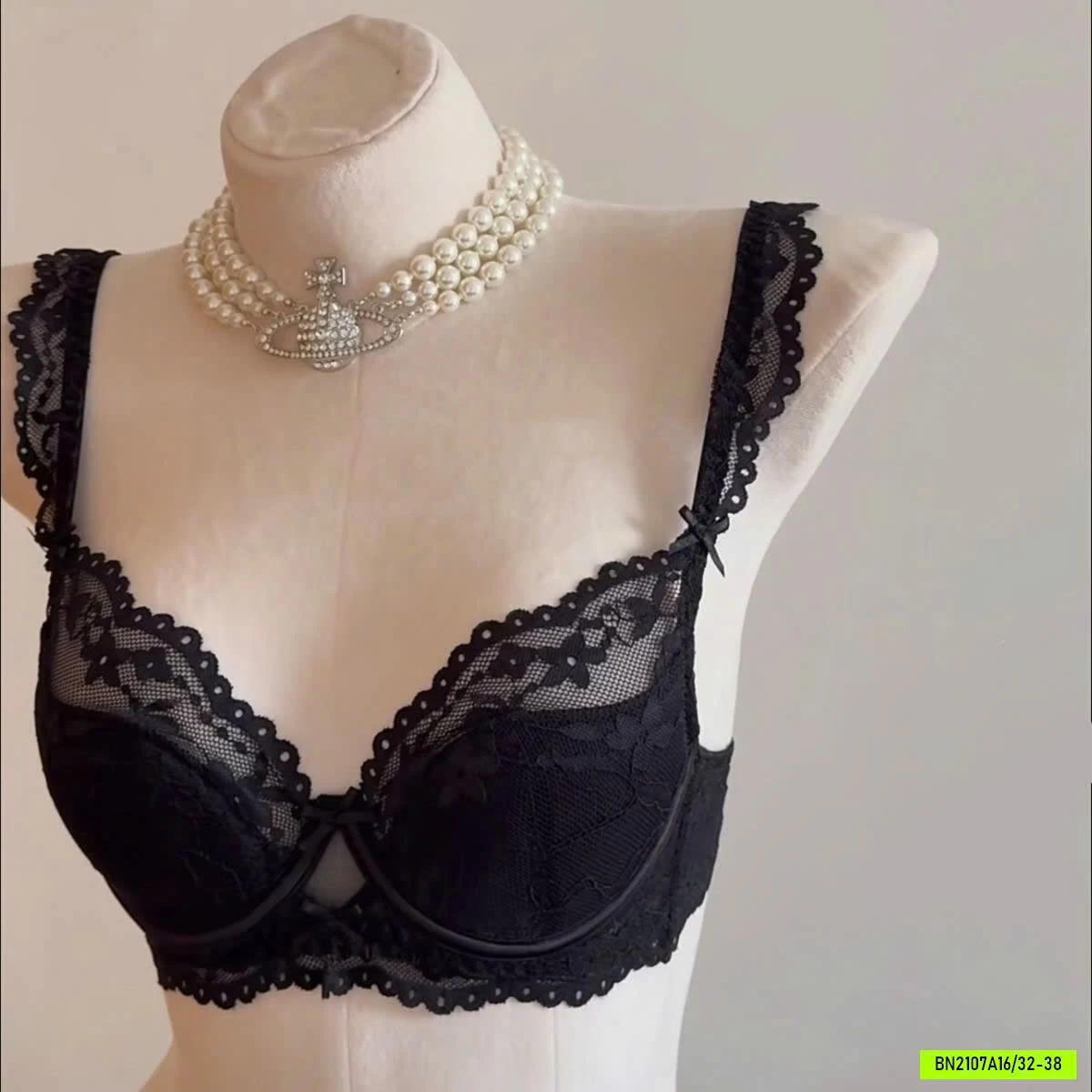 SET BRA PHỐI REN CÓ GỌNG