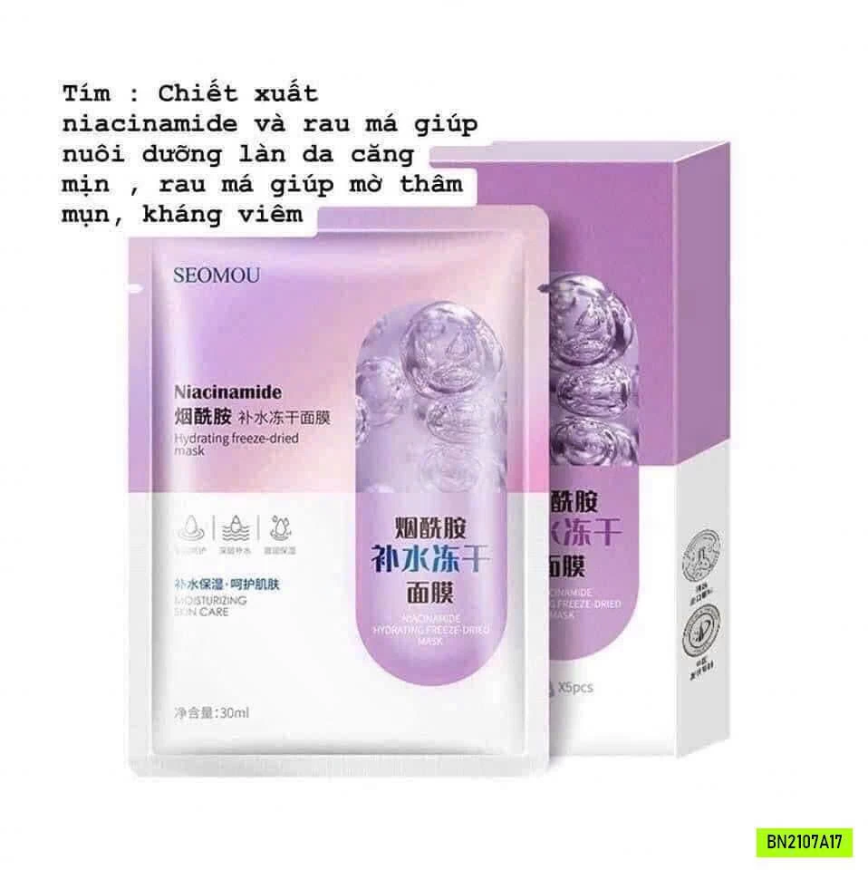 COMBO 30 MASK DƯỠNG DA SEOMOU