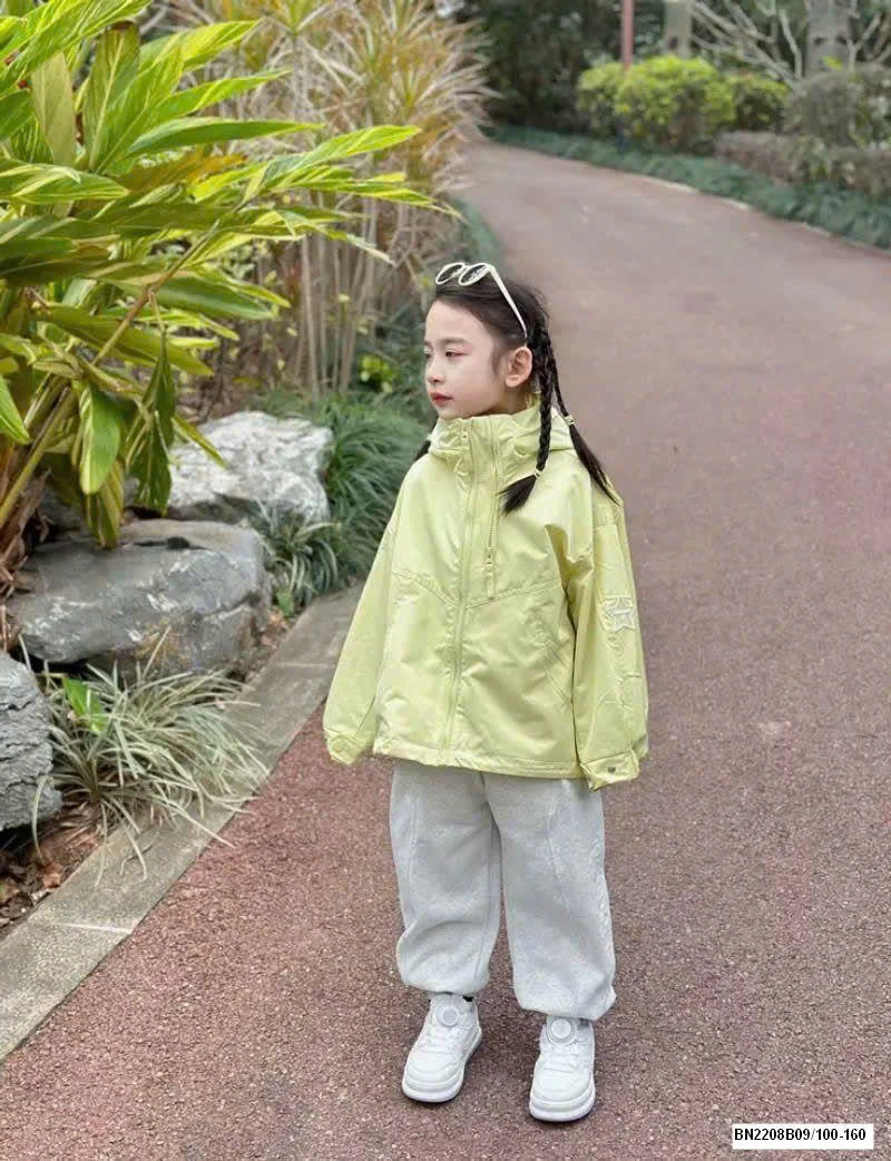 BST ÁO KHOÁC GIÓ BÉ GÁI