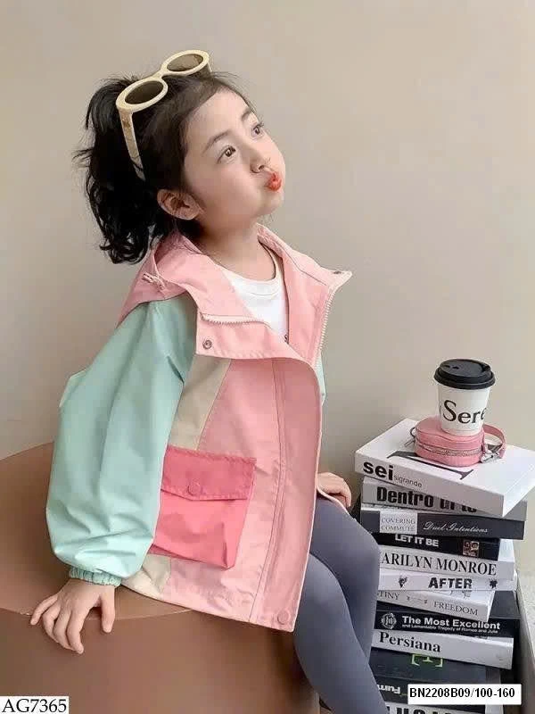 BST ÁO KHOÁC GIÓ BÉ GÁI