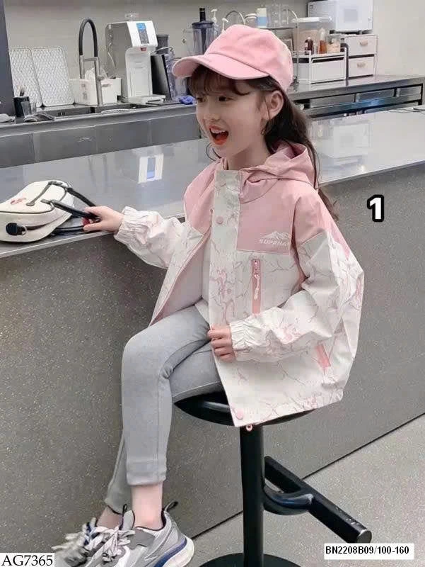 BST ÁO KHOÁC GIÓ BÉ GÁI