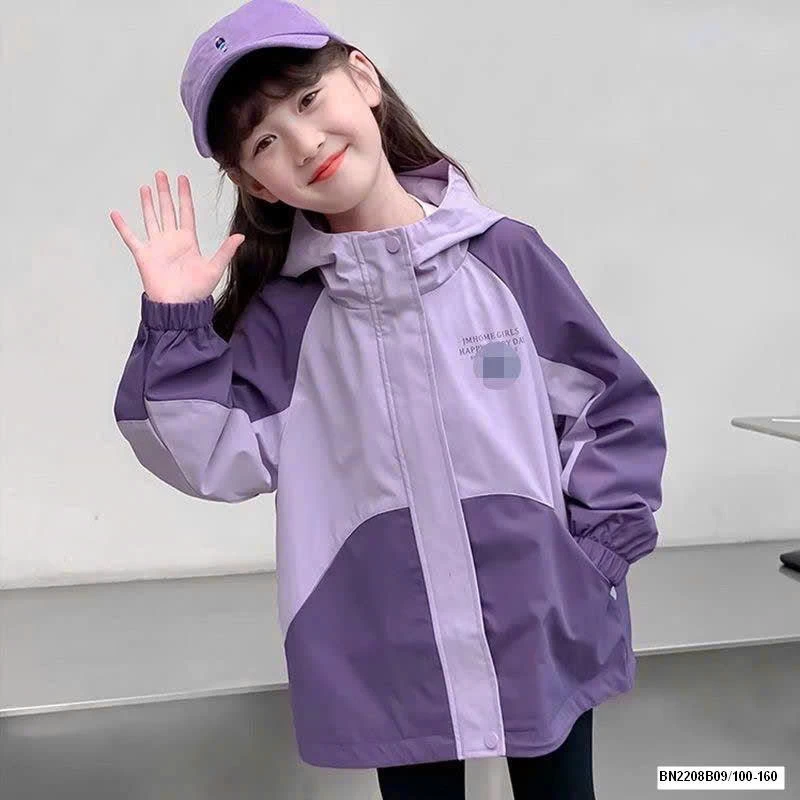 BST ÁO KHOÁC GIÓ BÉ GÁI