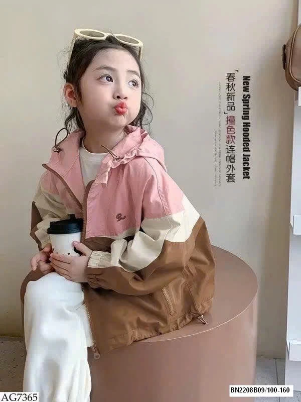 BST ÁO KHOÁC GIÓ BÉ GÁI