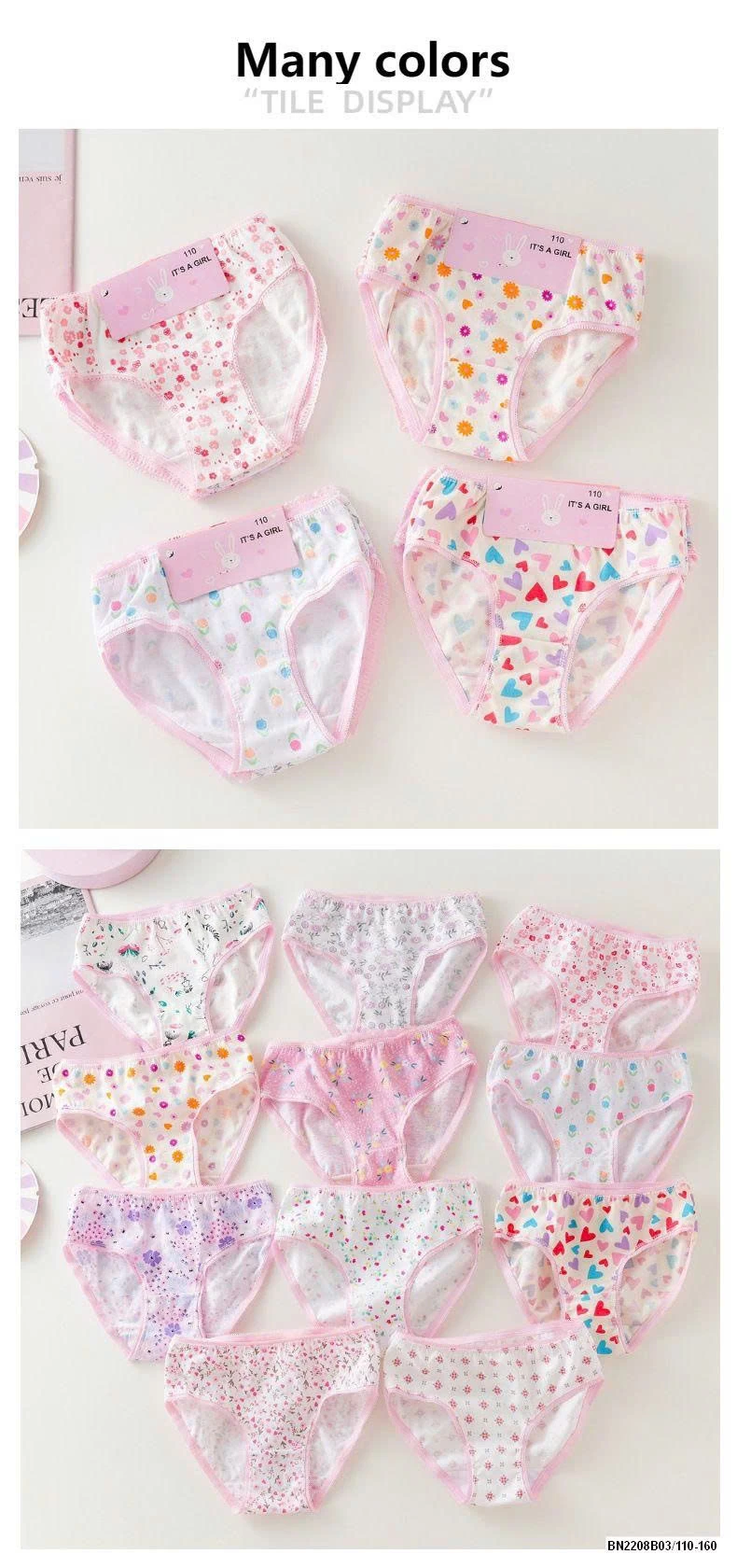 SET 12 QUẦN CHIP BG COTTON XỊN