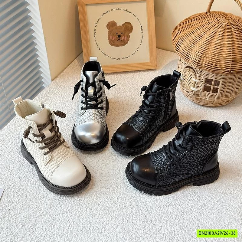 BOOT CỔ THẤP GIẢ ĐAN