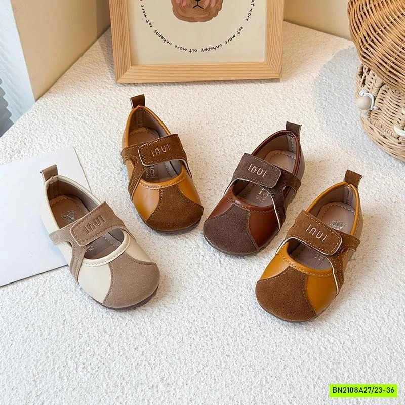 GIÀY VINTAGE PHỐI MÀU MŨI