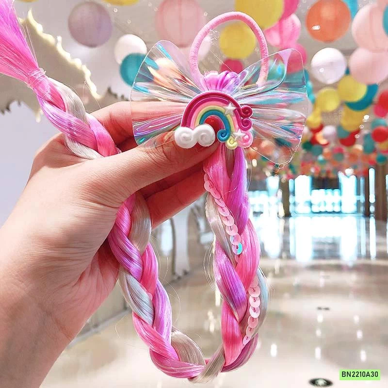 BUỘC TÓC SẮC MÀU PONY