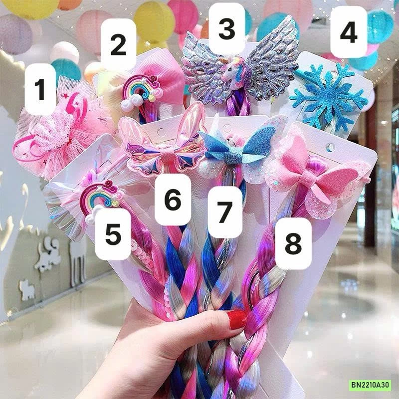 BUỘC TÓC SẮC MÀU PONY