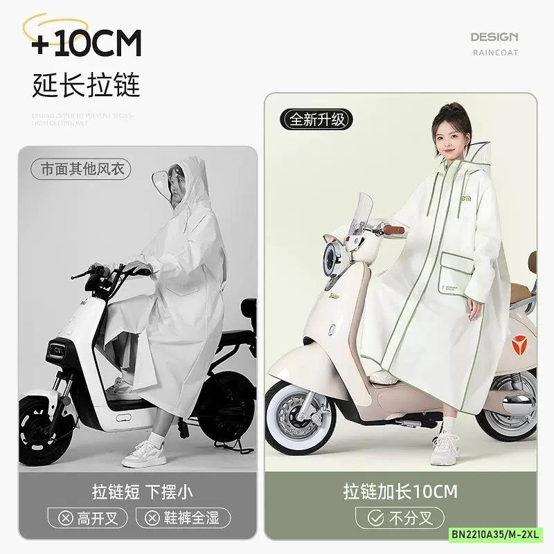 ÁO MƯA ĐƠN PHỐI MÀU VIỀN NỮ