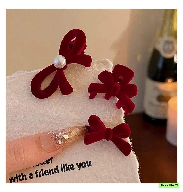 SET 6 KẸP TÓC TIỂU THƯ NHỎ XINH