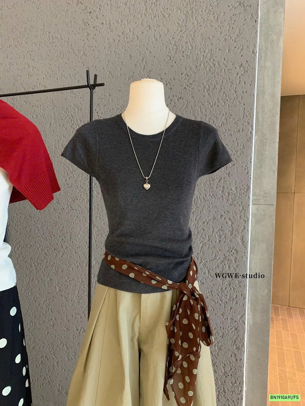 ÁO LEN GIẤY TAY HẾN WGWE7567