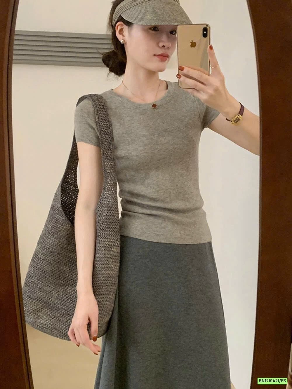 ÁO LEN GIẤY TAY HẾN WGWE7567