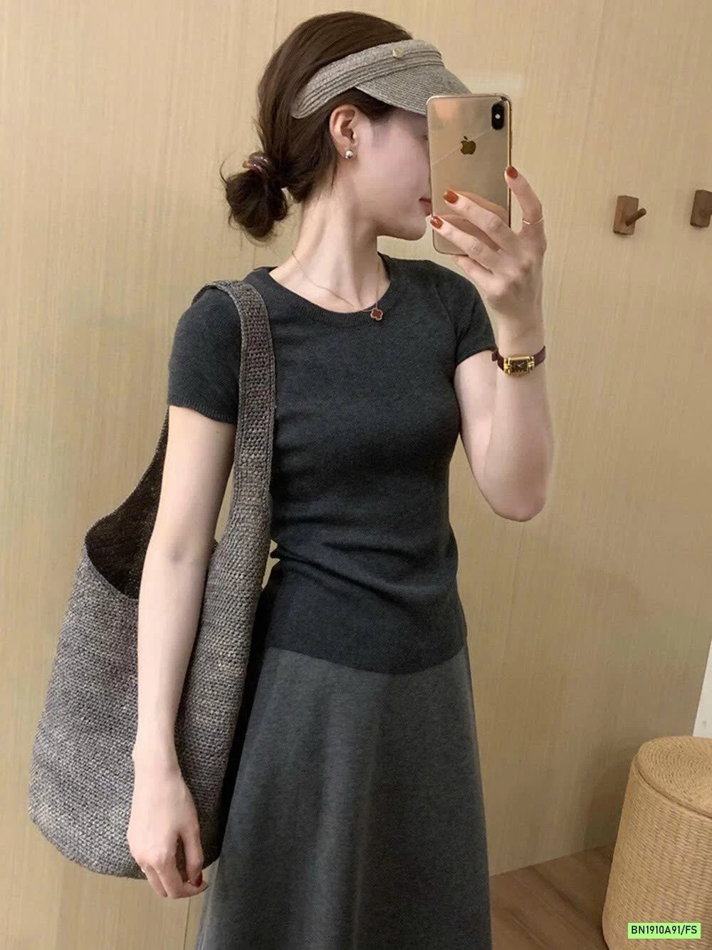 ÁO LEN GIẤY TAY HẾN WGWE7567