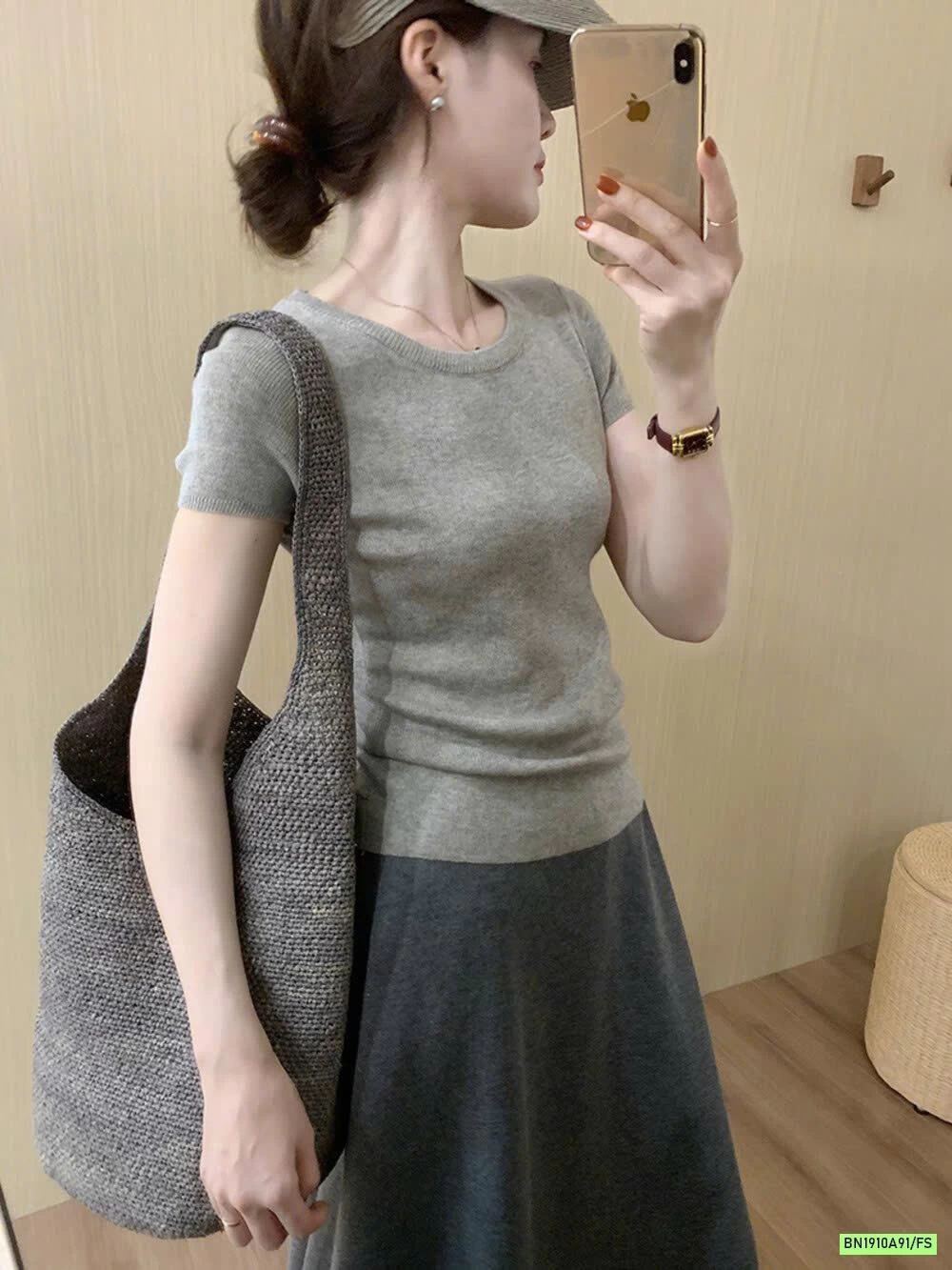 ÁO LEN GIẤY TAY HẾN WGWE7567