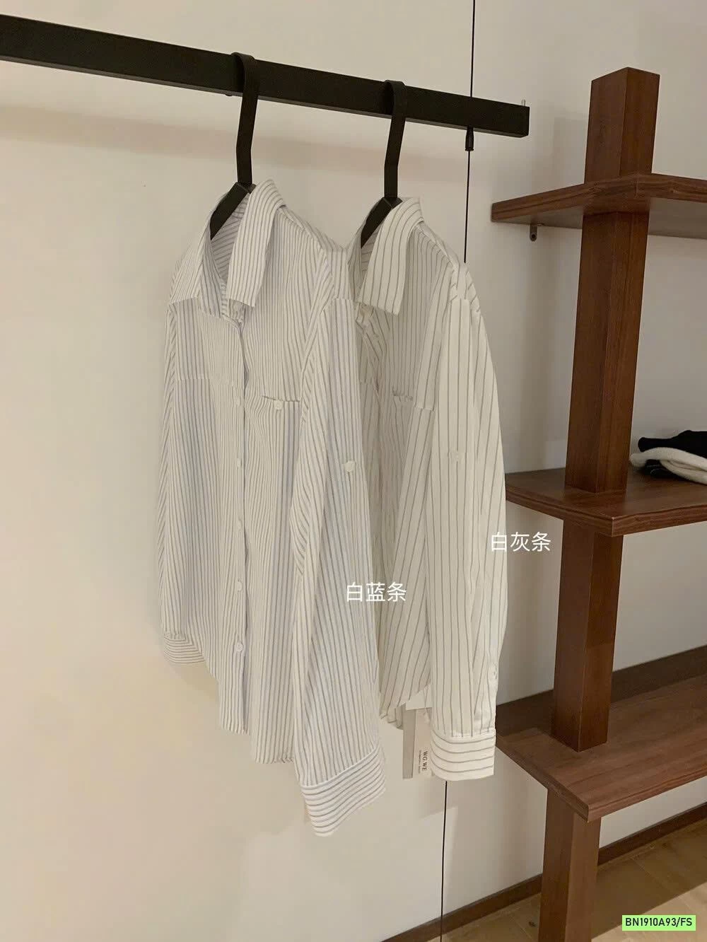 SƠ MI SỌC OVERSIZE WGWE6792