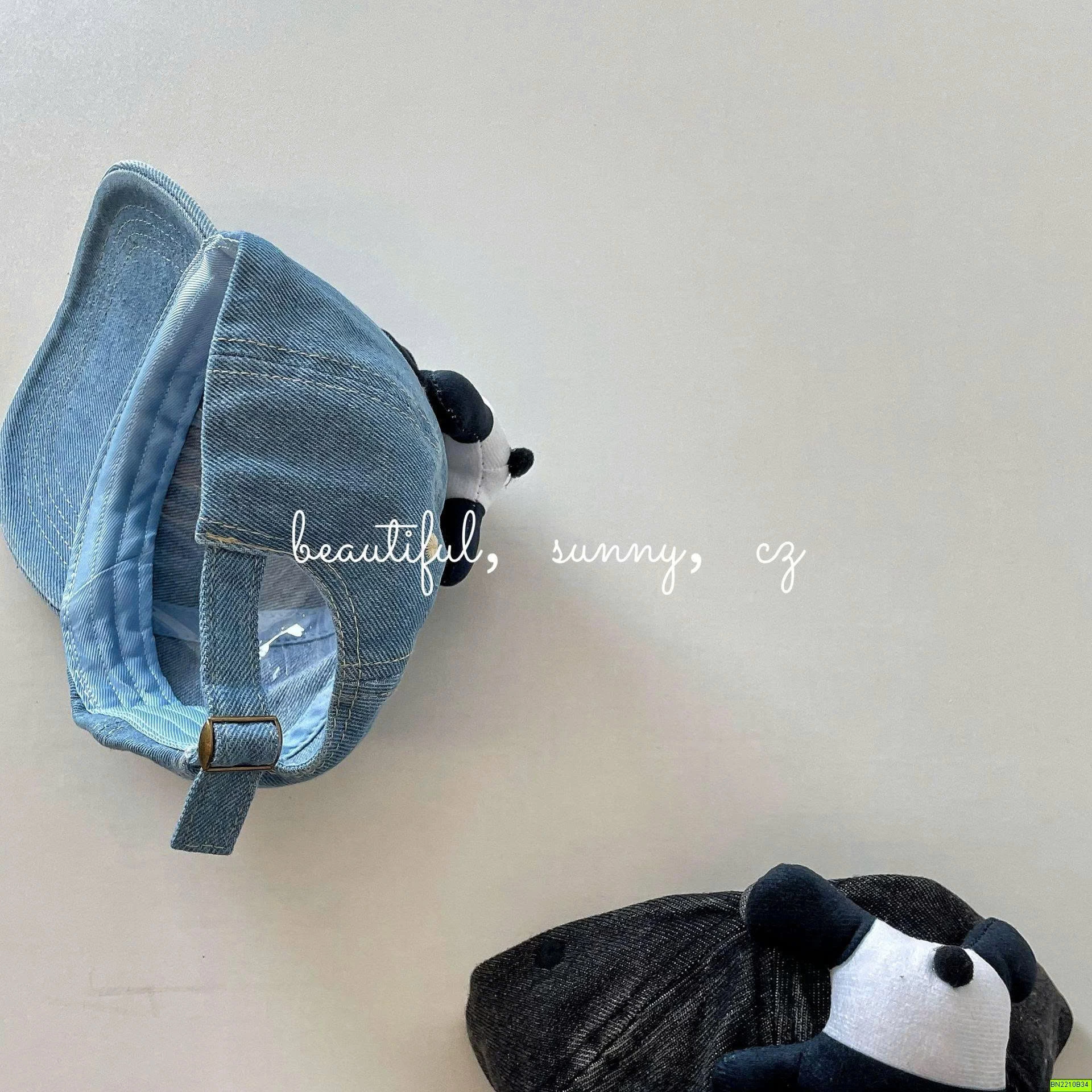 MŨ KẾT JEAN GẤU TRÚC