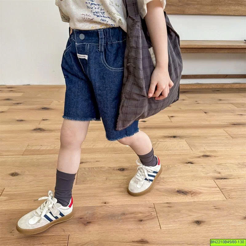 ( ADBABY ) QUẦN SHORT JEAN TUA GẤU MÁC TÚI
