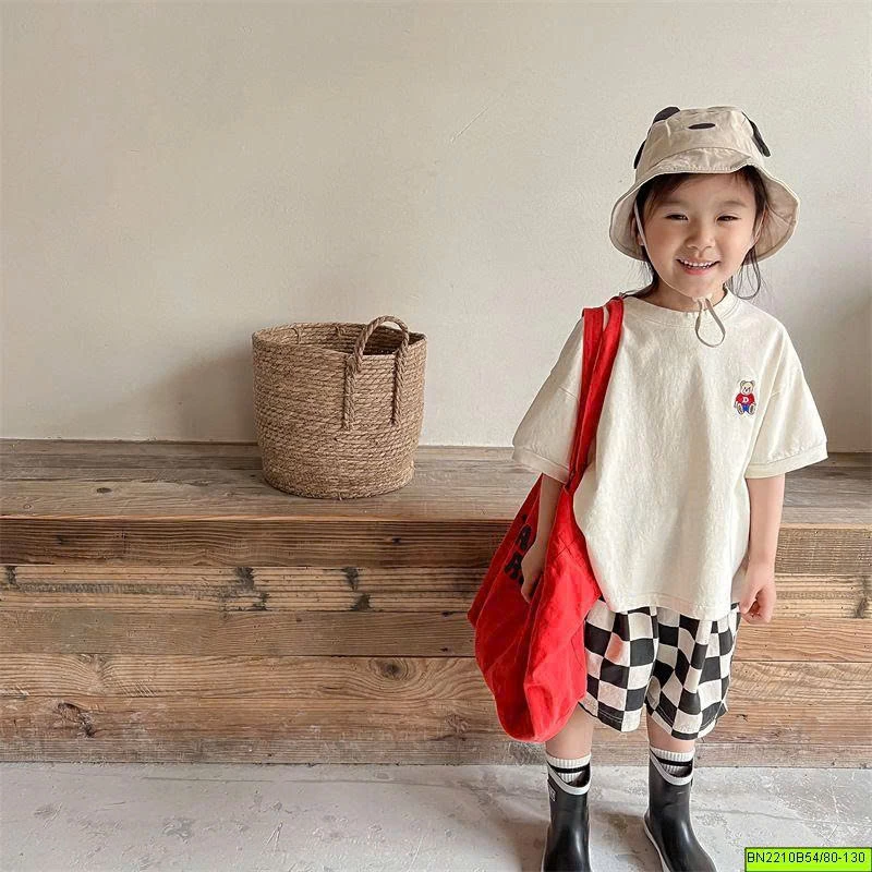 ( ADBABY ) QUẦN SHORT CARO Ô VUÔNG