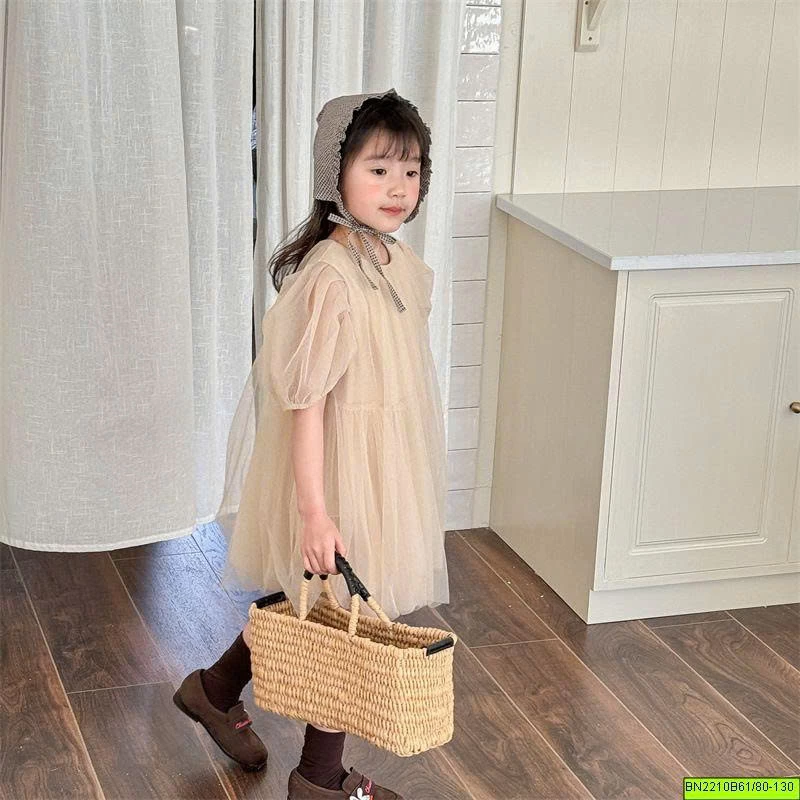 ( ADBABY ) ĐẦM VOAN TAY BỒNG