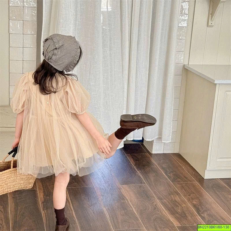 ( ADBABY ) ĐẦM VOAN TAY BỒNG