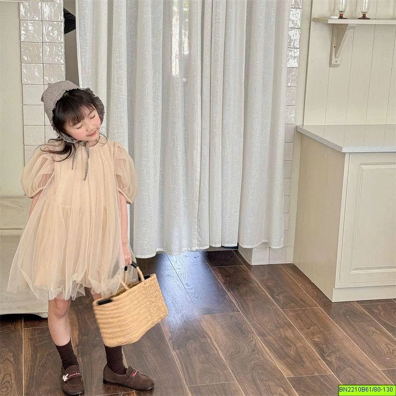 ( ADBABY ) ĐẦM VOAN TAY BỒNG
