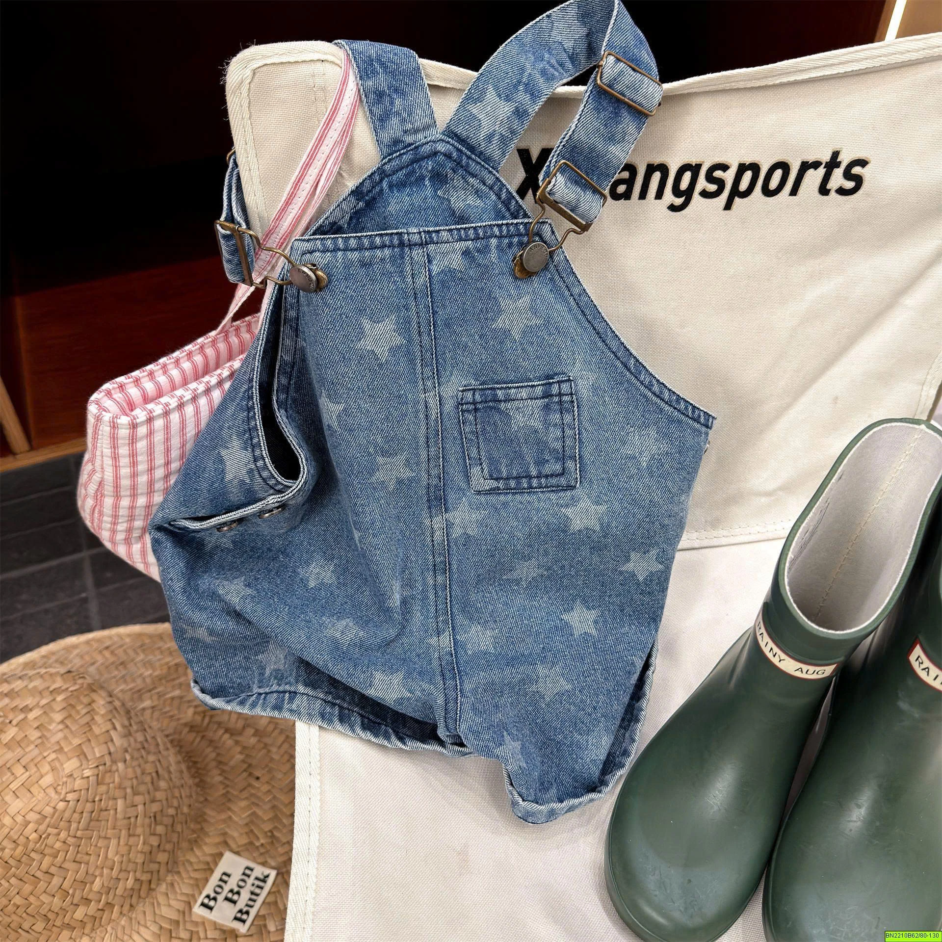 ( ADBABY ) QUẦN YẾM JEAN DÁNG SHORT