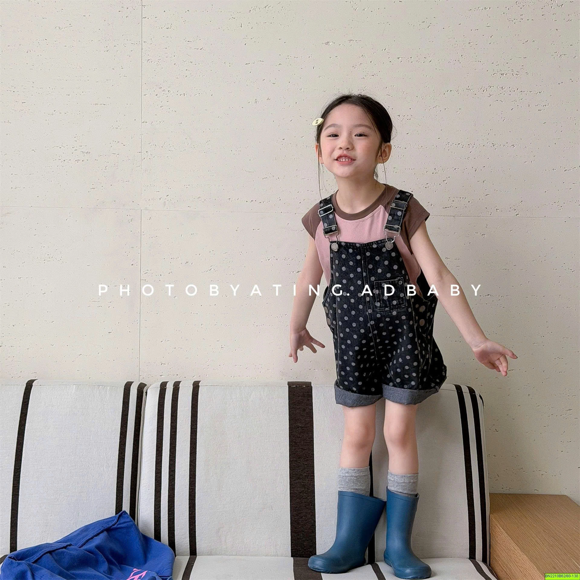 ( ADBABY ) QUẦN YẾM JEAN DÁNG SHORT