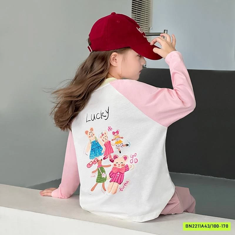 ÁO THUN PHỐI MÀU TAY