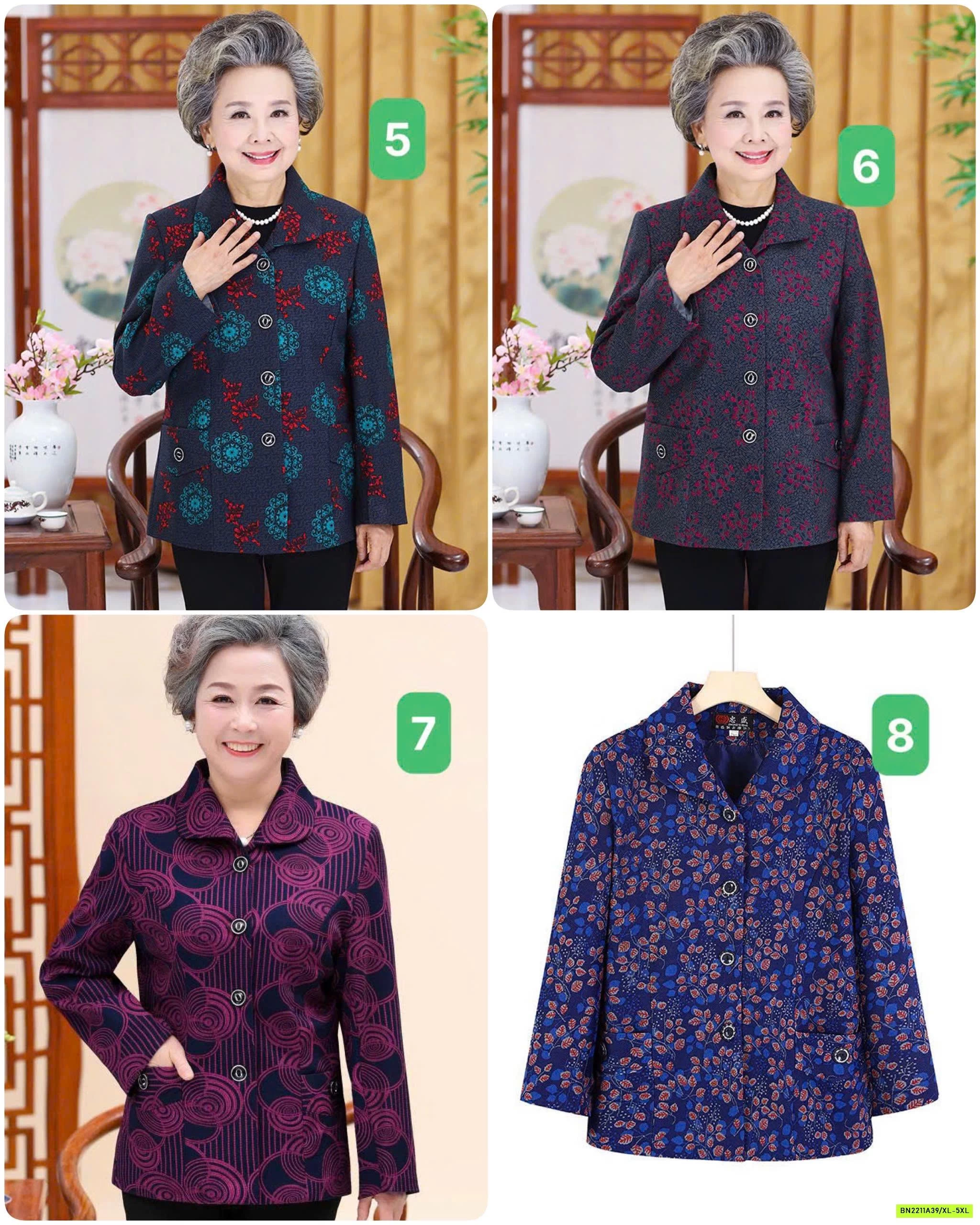 BST ÁO KHOÁC TRUNG NIÊN