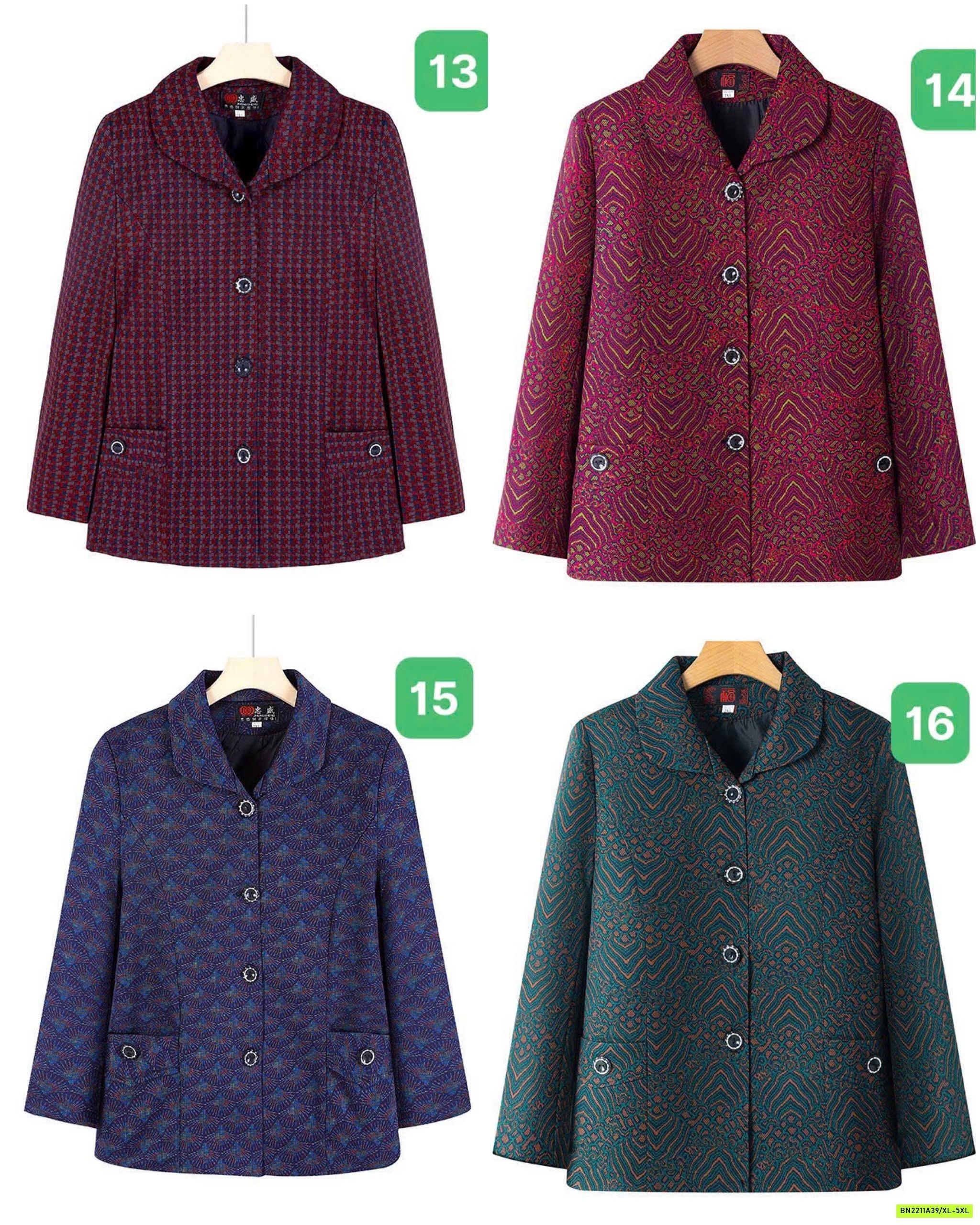 BST ÁO KHOÁC TRUNG NIÊN