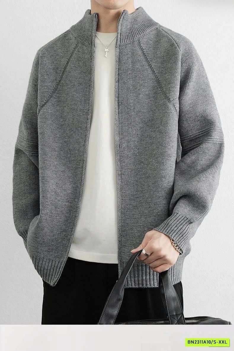 ÁO KHOÁC LEN NAM KÉO KHÓA