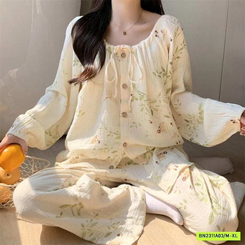 BỘ NGỦ XÔ ĐŨI HOA 3 CHI TIẾT