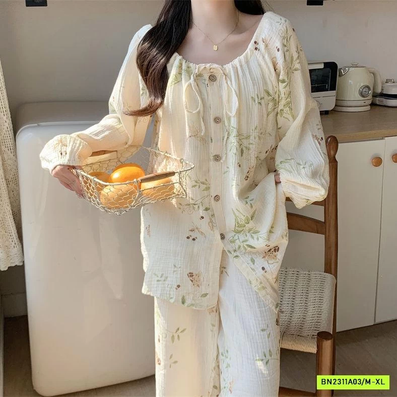 BỘ NGỦ XÔ ĐŨI HOA 3 CHI TIẾT