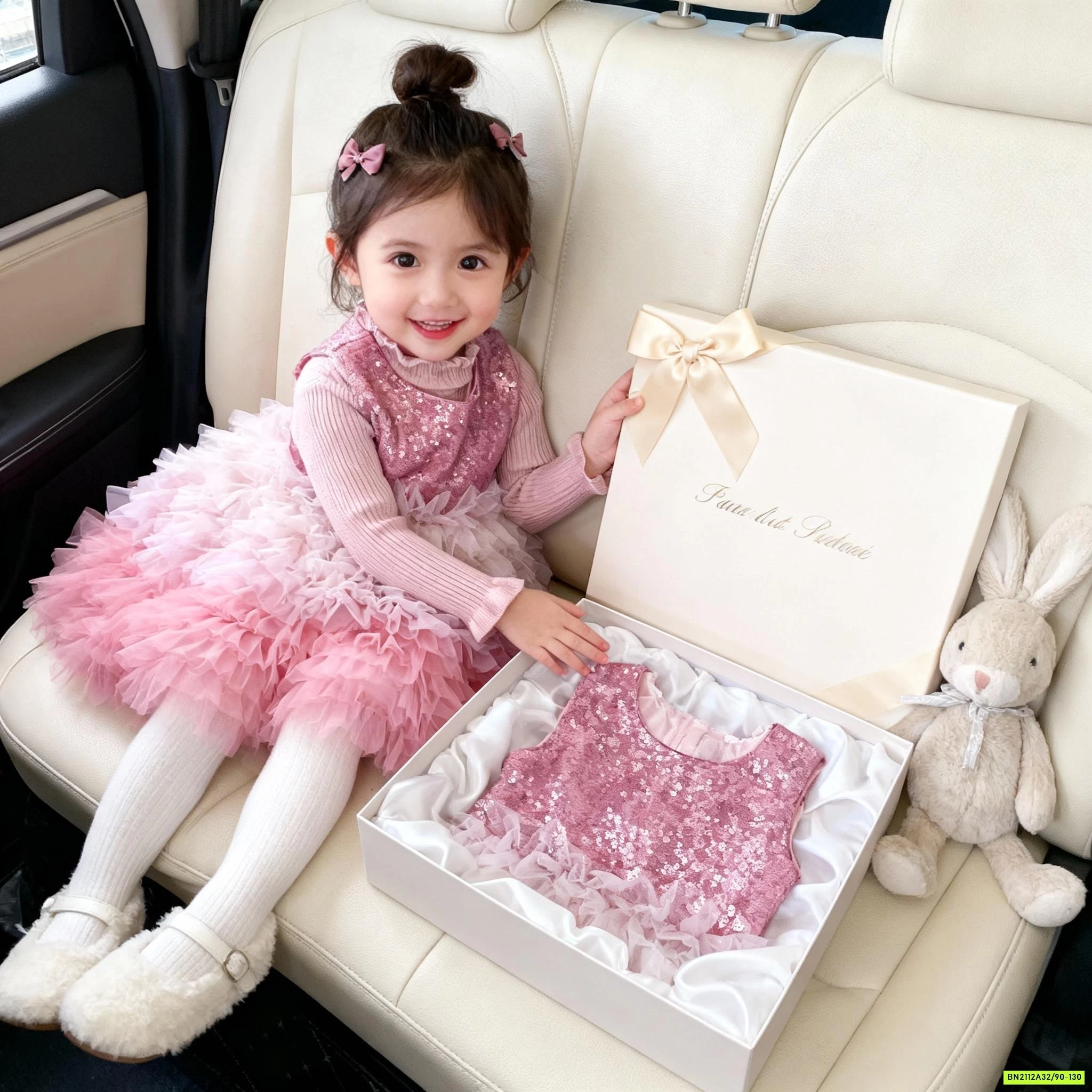 ĐẦM BLING TUTU LOANG LÓT NHUNG BLUETOWN