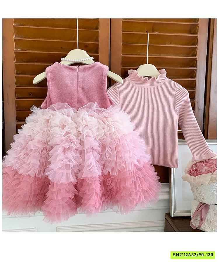 ĐẦM BLING TUTU LOANG LÓT NHUNG BLUETOWN