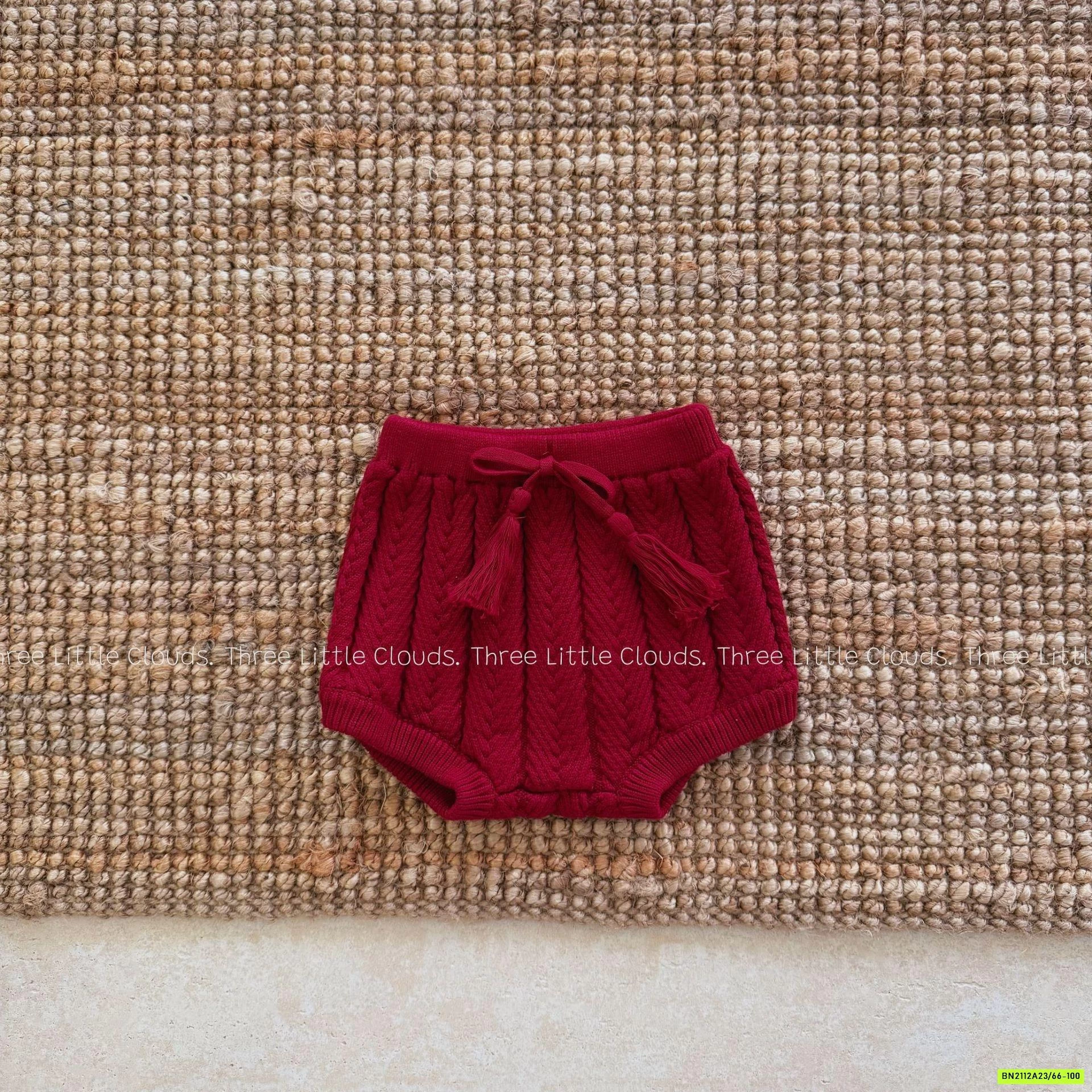 SÉT KHOÁC LEN MIX QUẦN BÍ LEN ĐỎ