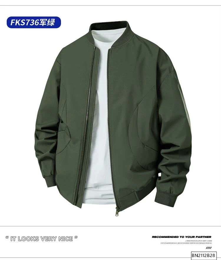 ÁO KHOÁC GIÓ NAM DÁNG BOMBER