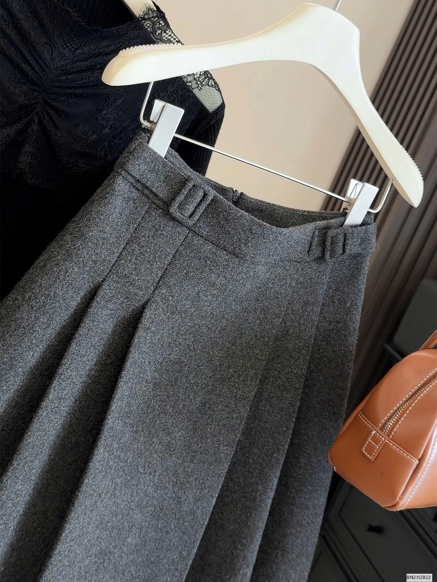 CHÂN VÁY DẠ XẾP LY HÀN QUỐC