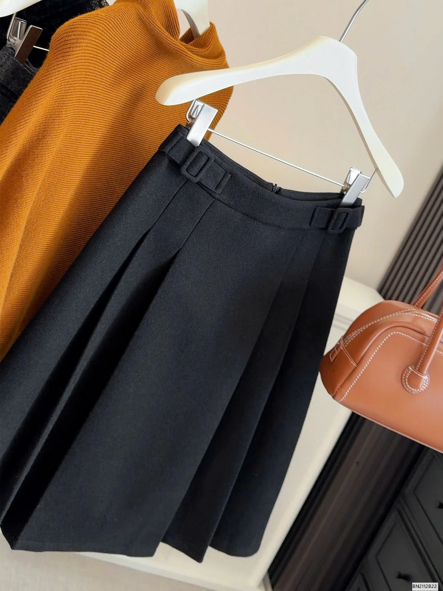 CHÂN VÁY DẠ XẾP LY HÀN QUỐC