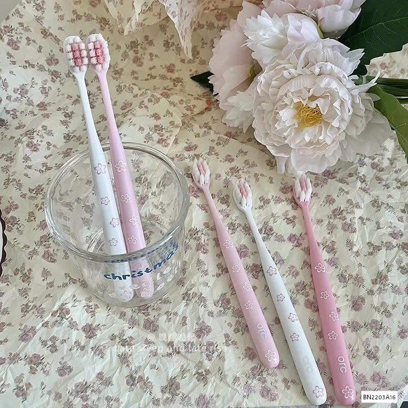 SÉT 5 BÀN CHẢI TONE HỒNG