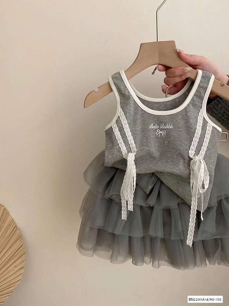 SÉT ÁO XÁM MIX CV TUTU