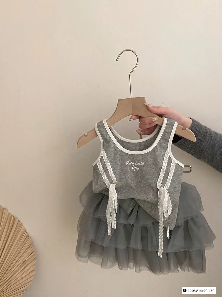 SÉT ÁO XÁM MIX CV TUTU