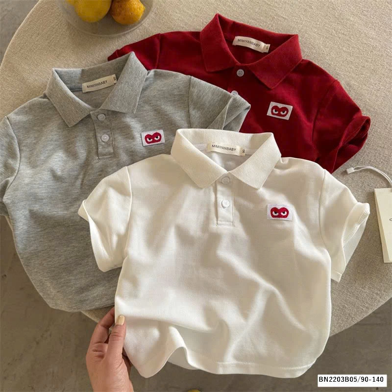 ÁO POLO TRƠN MÀU MMY