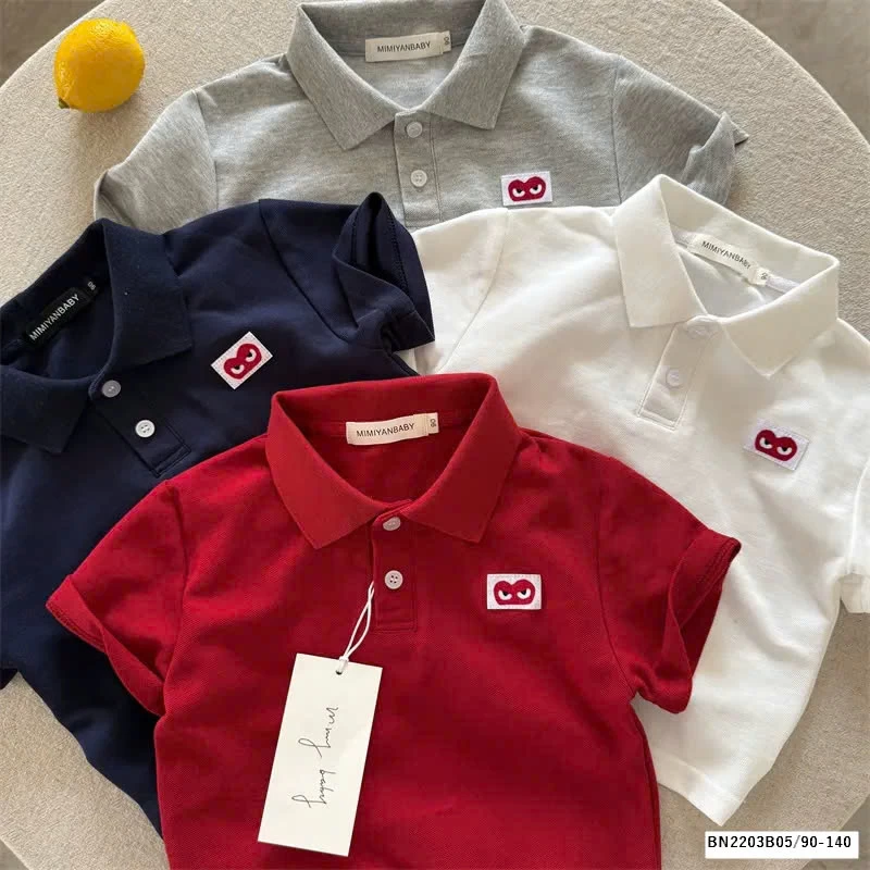 ÁO POLO TRƠN MÀU MMY