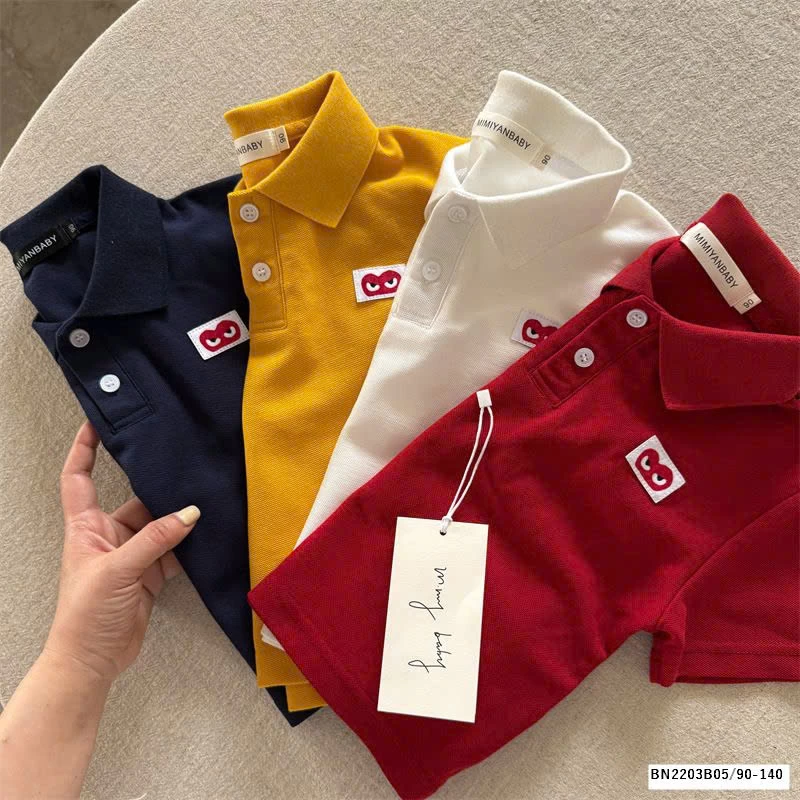ÁO POLO TRƠN MÀU MMY