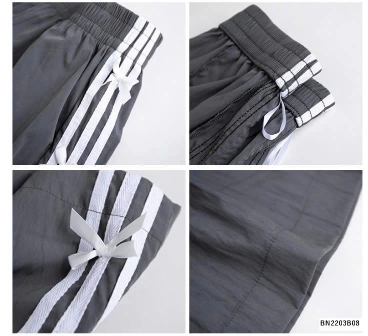 QUẦN SHORT NƠ CẠP CAO CHO NỮ