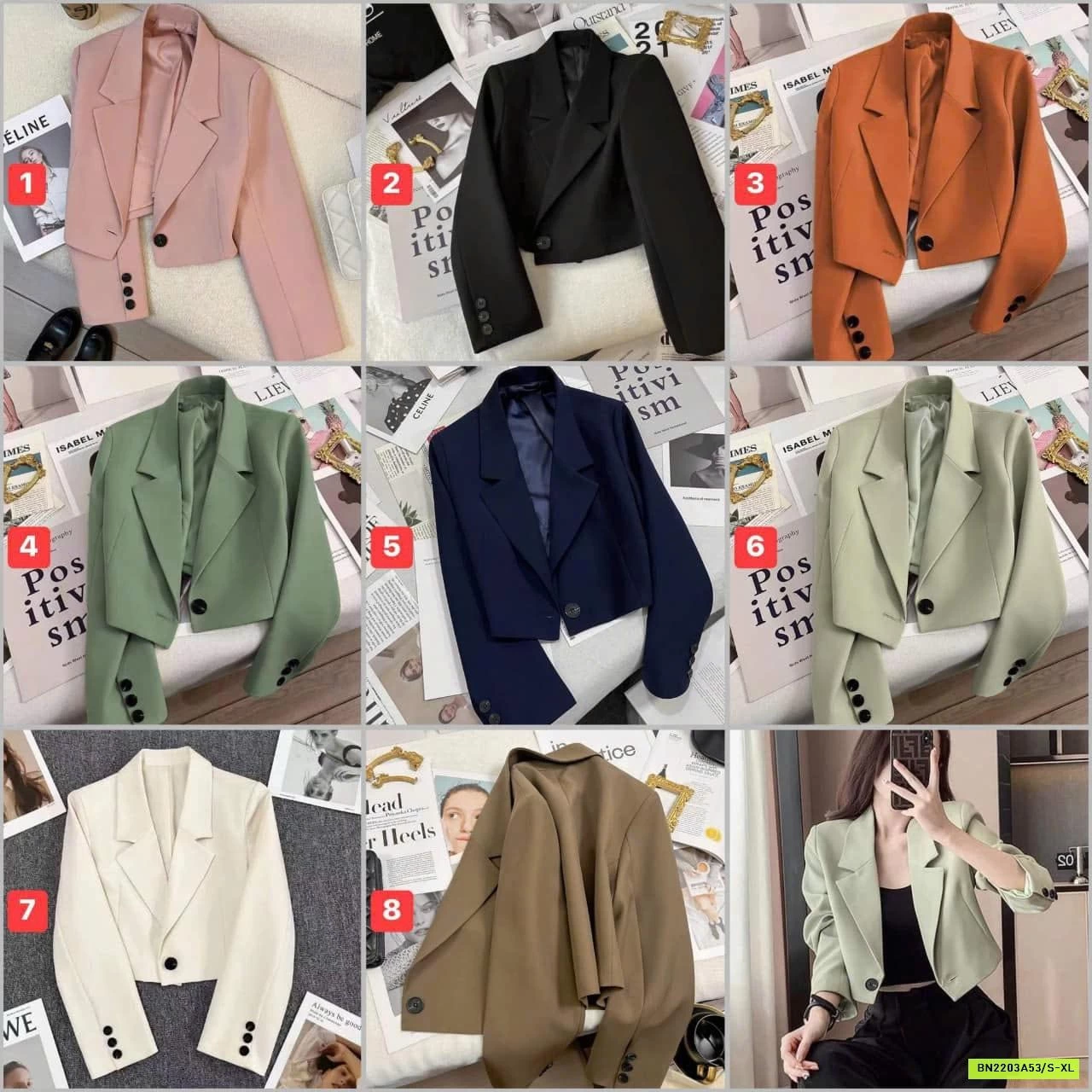 BLAZER LỬNG NỮ
