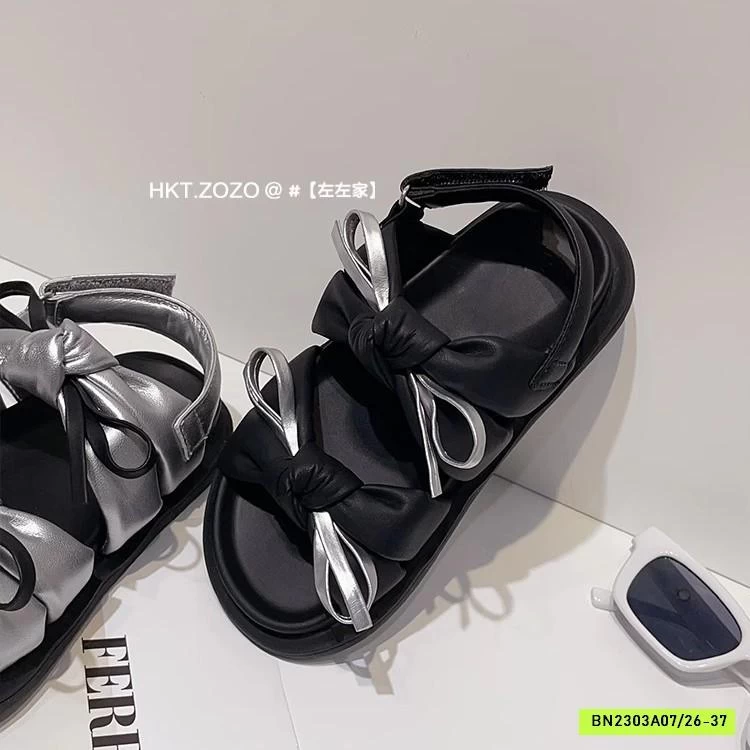 SANDAL QUAI ĐÍNH NƠ BG